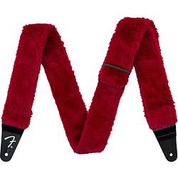 Foto van Fender poodle plush strap red gitaarband