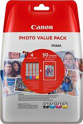 Foto van Canon cli-571 photo value pack