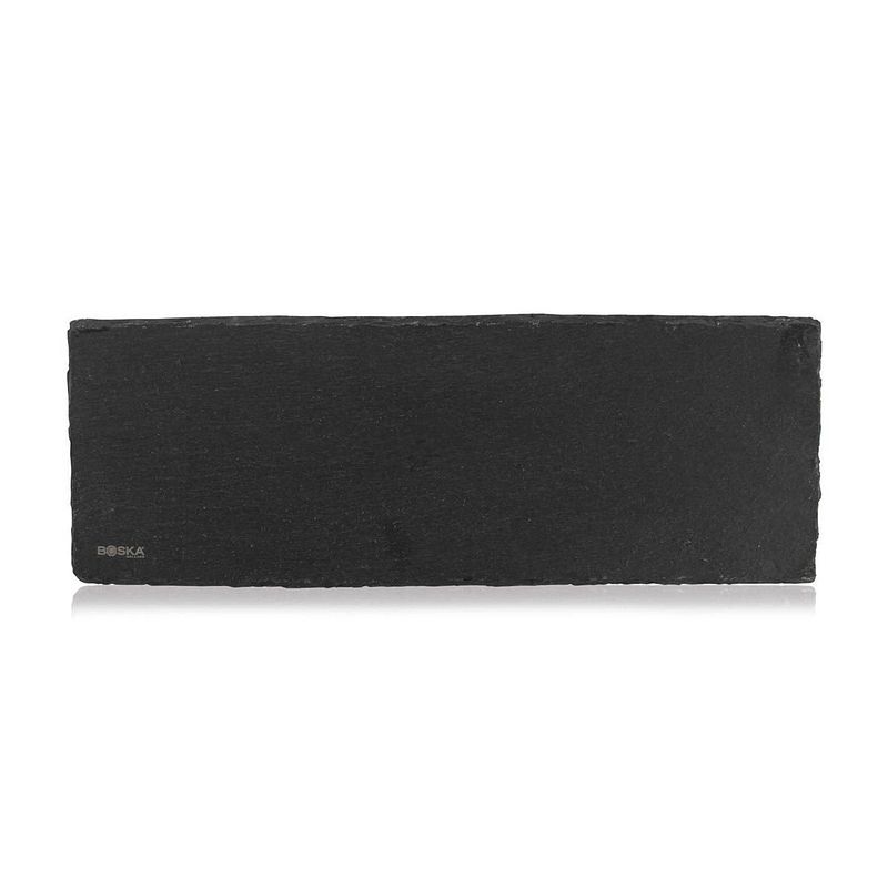Foto van Boska serveerplank leisteen s - met antislip voetjes - zwart - 33 cm