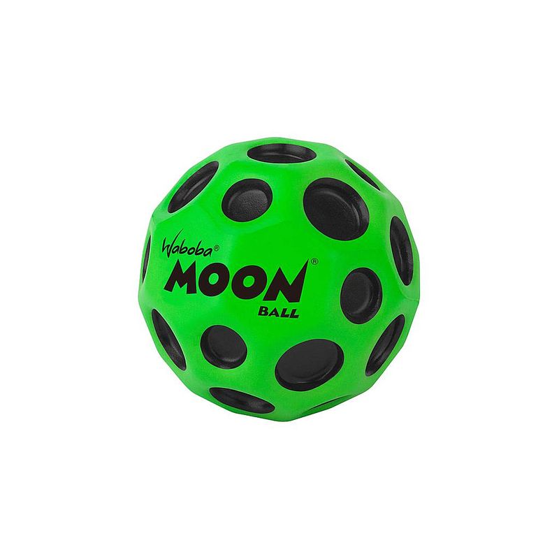 Foto van Waboba stuiterbal original moon ball - groen - ø 6,3cm