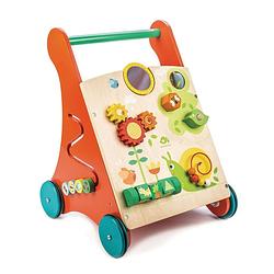 Foto van Tender toys loopwagen activity hout junior 38 x 38 x 57 cm