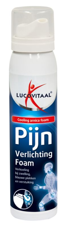 Foto van Lucovitaal pijn verlichting foam - cooling arnica