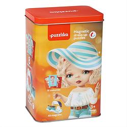 Foto van Puzzlika magnetische puzzel - dress up 3 - 53 stukjes