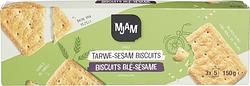 Foto van Mjam biscuits tarwe-sesam