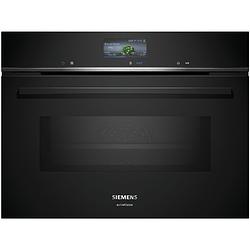 Foto van Siemens cm776gmb1f inbouw oven met magnetron zwart