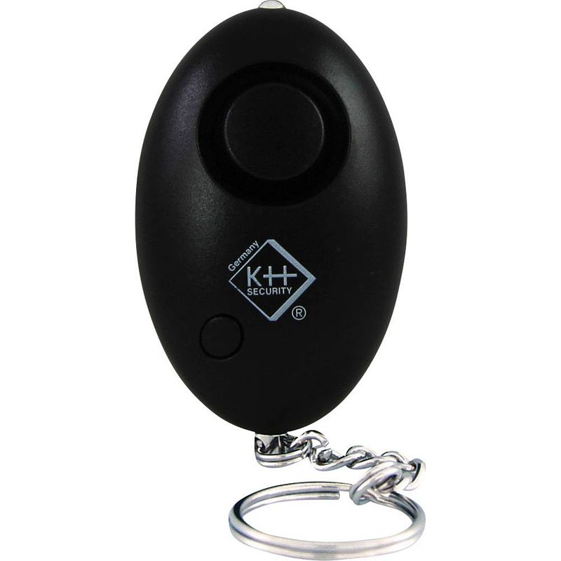 Foto van Kh-security tasalarm zwart met led 100103b