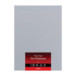 Foto van Canon pt-101 a 2, 20 vel photo paper pro platinum 300 g