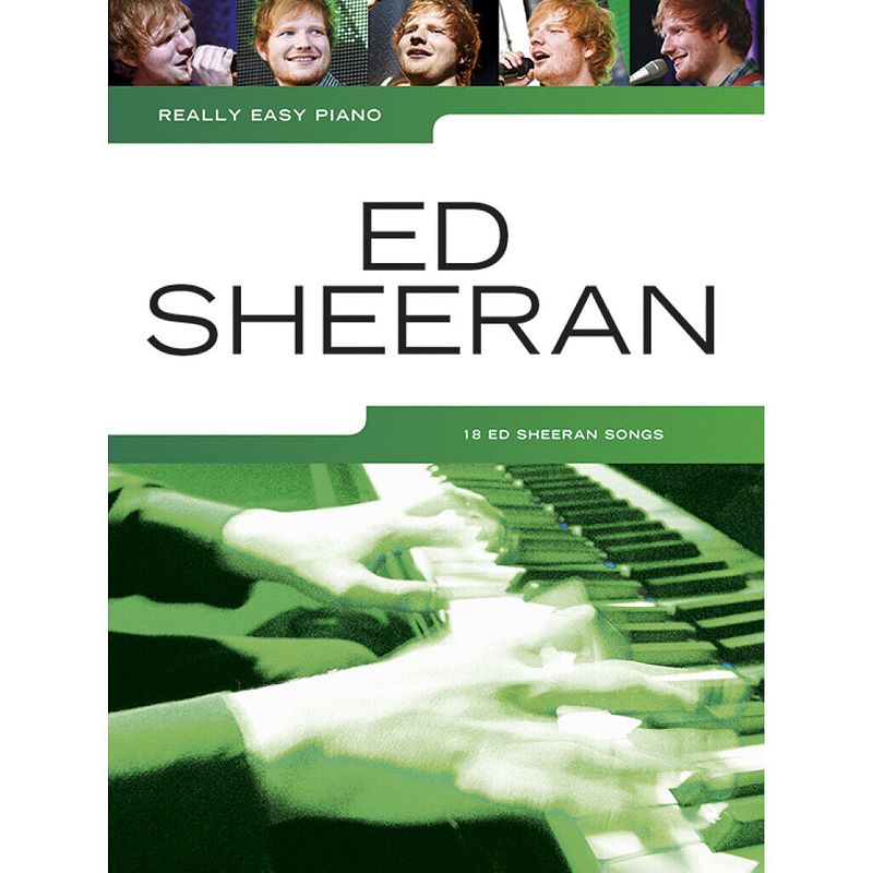 Foto van Wise publications really easy piano: ed sheeran 18 ed sheeran songs