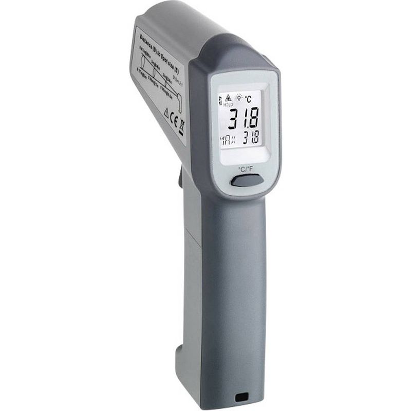 Foto van Tfa dostmann beam infrarood-thermometer optiek 12:1 -38 - +365 °c