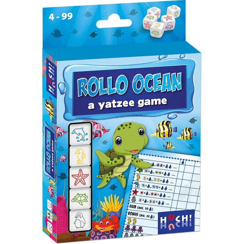 Foto van Rollo oceaan - yatzee spel