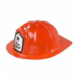 Foto van Rode brandweer verkleed helm - verkleedhoofddeksels