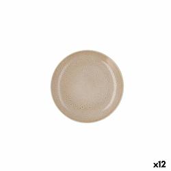 Foto van Platt tallrik ariane porous keramisch beige ø 21 cm (12 stuks)