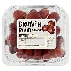 Foto van Jumbo druiven rood/blauw pitloos 250g