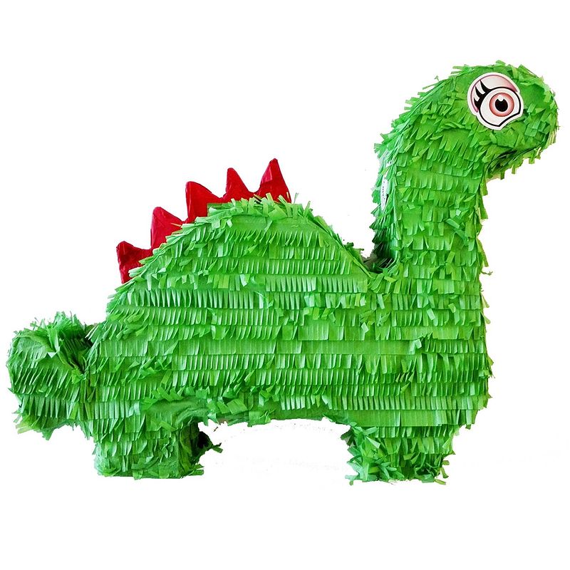 Foto van Amscan piñata dinosaurus groen 54 cm