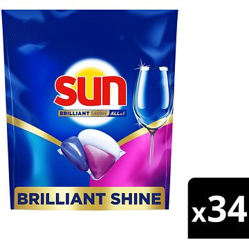 Foto van 1+1 gratis | sun brilliant shine capsules 34 stuks aanbieding bij jumbo