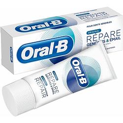Foto van Oral-b tandvlees & glazuur repair origineel - voordeelverpakking 12x75 ml - tandpasta