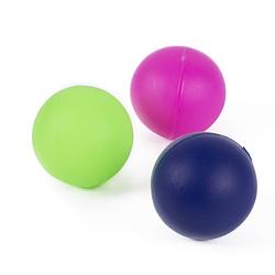 Foto van Set van 3x stuks gekleurde premium beachballetjes 6,5 cm - beachballsets