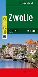Foto van Zwolle stadsplattegrond f&b - paperback (9783707921472)