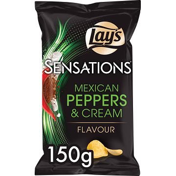 Foto van Lay's sensations mexican pepper chips 150gr bij jumbo