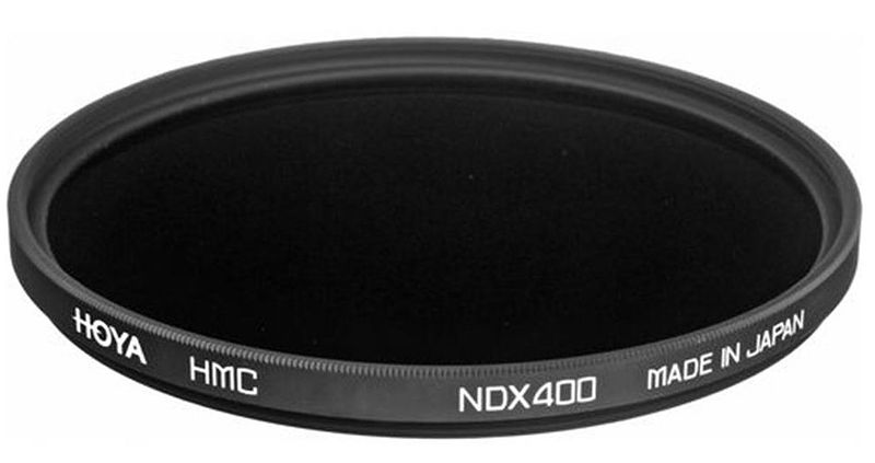 Foto van Hoya grijsfilter ndx400, hmc multi coated - 9 stops - 58mm