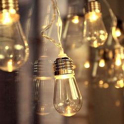 Foto van Edison lampjes lichtslinger