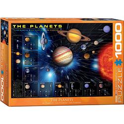 Foto van Eurographics puzzel the planets - 1000 stukjes