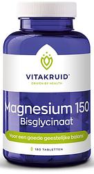 Foto van Vitakruid magnesium 150 bisglycinaat tabletten