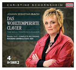 Foto van J.s. bach: the well-tempered clavi - cd (0845221071152)