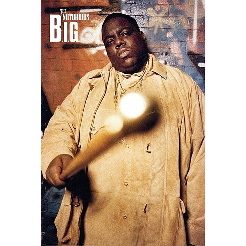 Foto van Pyramid the notorious big cane poster 61x91,5cm