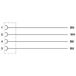 Foto van Phoenix contact 1403963 sensor/actuator aansluitkabel aantal polen: 4 10.00 m 1 stuk(s)