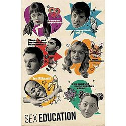 Foto van Pyramid sex education dont quote me on that poster 61x91,5cm