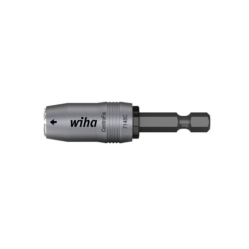 Foto van Wiha 39133 centrofix force snelwisselhouder, magnetisch, vorm e 6,3 60 mm