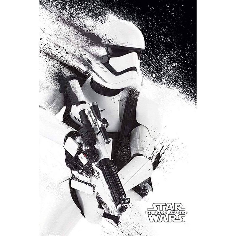 Foto van Pyramid star wars episode vii stormtrooper paint poster 61x91,5cm