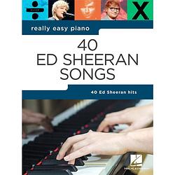 Foto van Hal leonard really easy piano 40 ed sheeran songs songboek voor piano