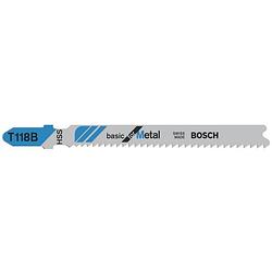 Foto van Bosch accessories t 118 b basic decoupeerzaagblad