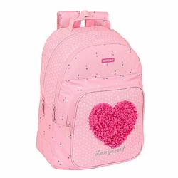 Foto van Schoolrugzak safta love yourself roze (32 x 42 x 15 cm)