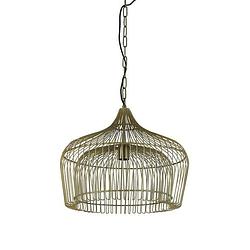 Foto van Light & living - hanglamp kristel - 44x44x39 - goud