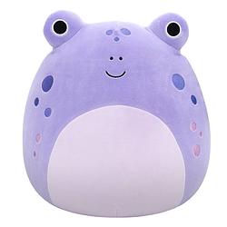 Foto van Squishmallows knuffel nahomy het lavendelkleurige kikkervisje - 30 cm