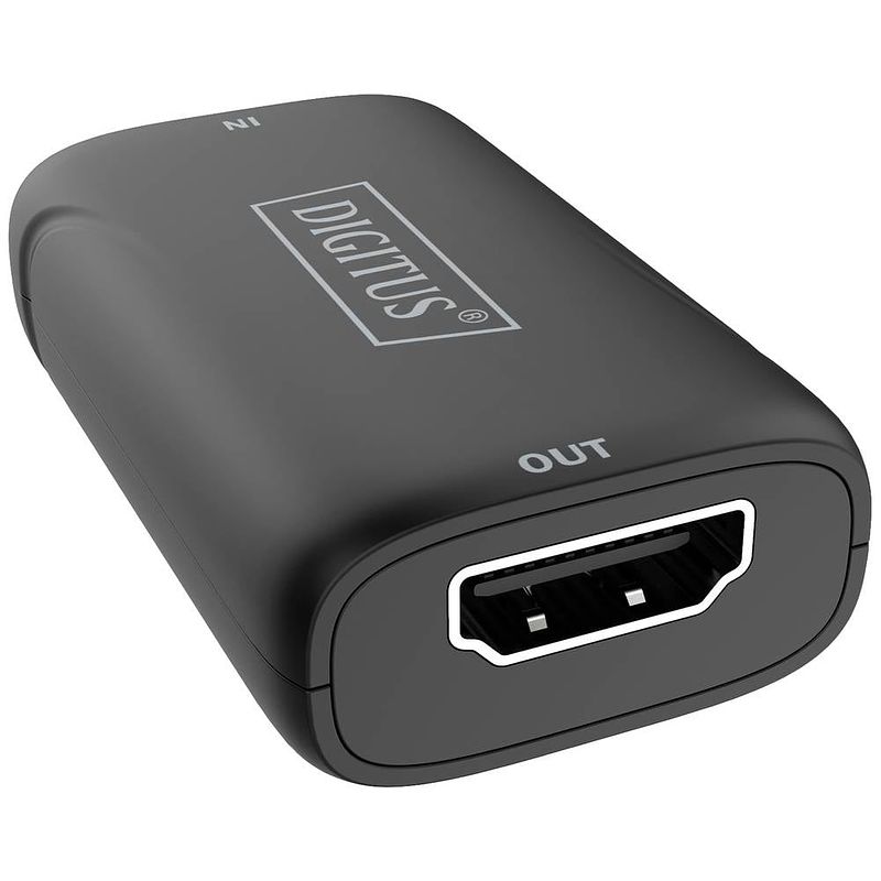 Foto van Digitus ds-55521 hdmi adapter [1x hdmi-bus - 1x hdmi-bus] zwart geschikt voor hdmi, high speed hdmi, ultra hd-hdmi