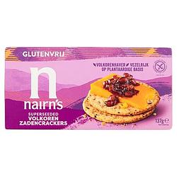 Foto van Nairn's glutenvrij volkoren zadencrackers 24 stuks 137g bij jumbo