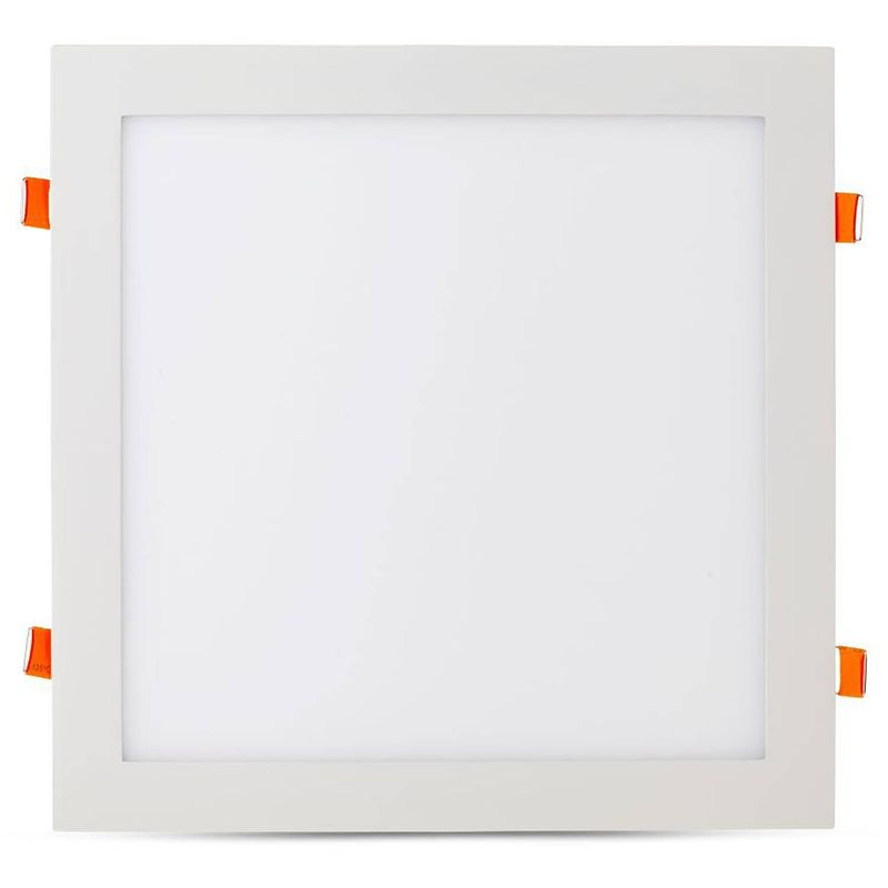 Foto van V-tac inbouwpaneel vt-3107 led 30 cm aluminium 36w 6400k wit