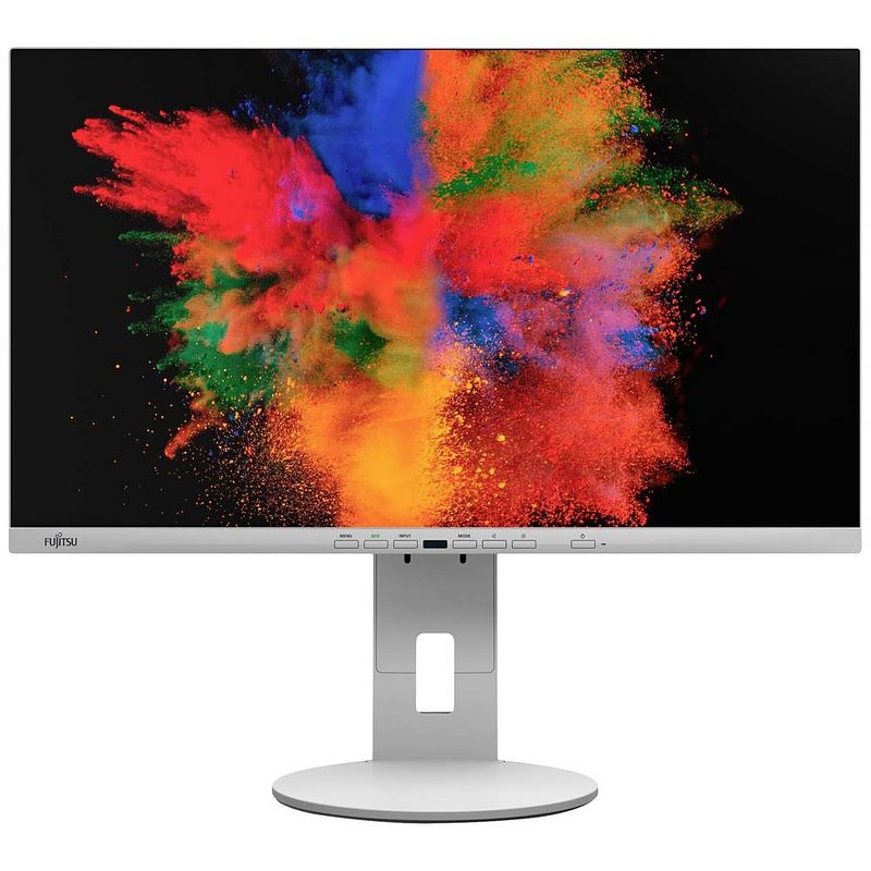 Foto van Fujitsu p2410 te led-monitor 60.5 cm (23.8 inch) energielabel c (a - g) 1920 x 1080 pixel full hd 5 ms displayport, hdmi, hoofdtelefoon (3.5 mm jackplug), usb