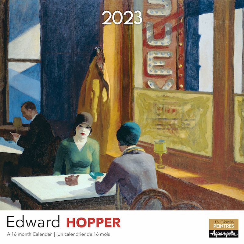 Foto van Edward hopper kalender 2023