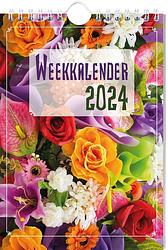 Foto van Bloemen weekkalender - 2024 - spiraalgebonden (9789464325782)