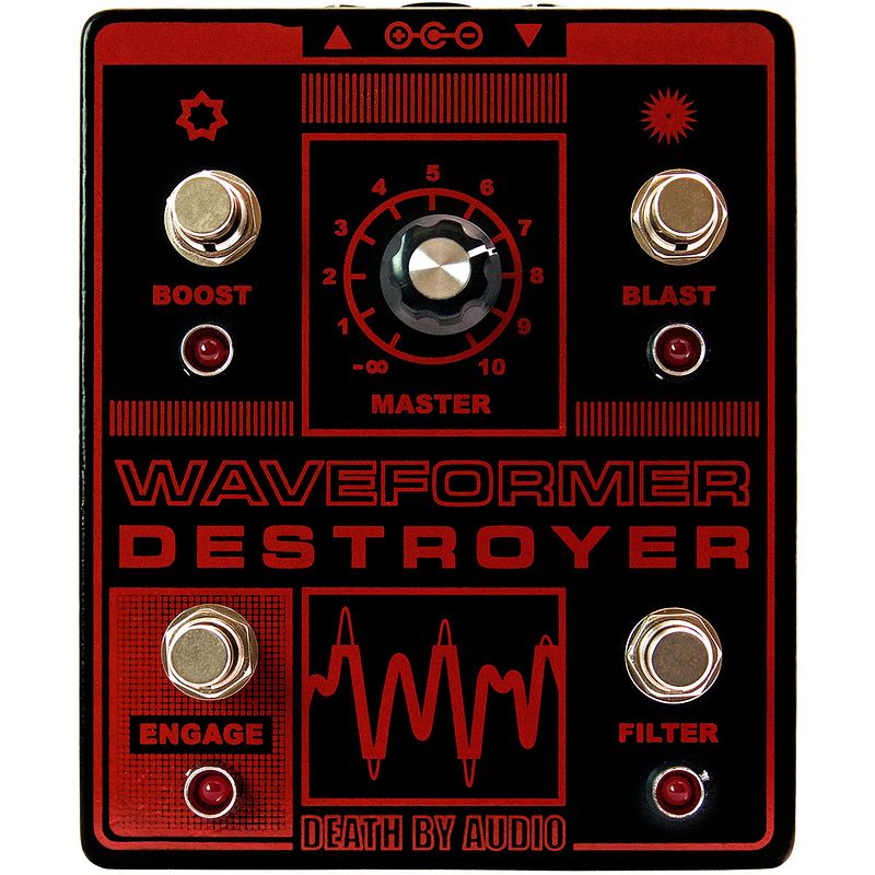 Foto van Death by audio waveform destroyer overdrive / distortion / fuzz