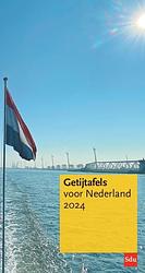 Foto van Getijtafels voor nederland 2024 - rijkswaterstaat - paperback (9789012409179)