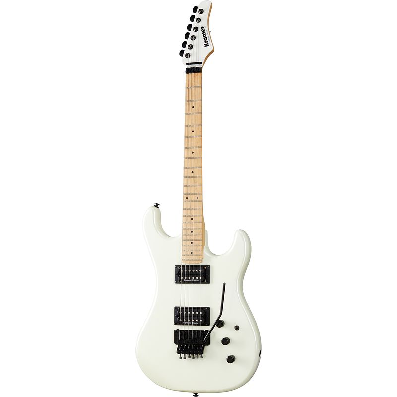 Foto van Kramer guitars original collection pacer vintage pearl white elektrische gitaar