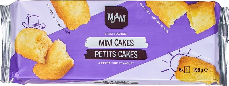 Foto van Mjam mini cakes naturel