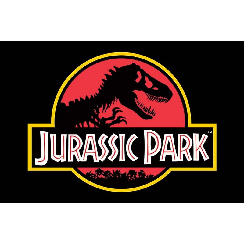 Foto van Pyramid jurassic park classic logo poster 91,5x61cm