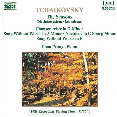 Foto van Tchaikovsky: the seasons - cd (4891030502338)